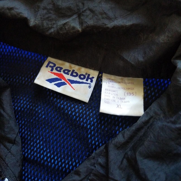 Vintage Retro 90s 80s Women's Reebok Windbreaker Jacket - Picture 4 of 4